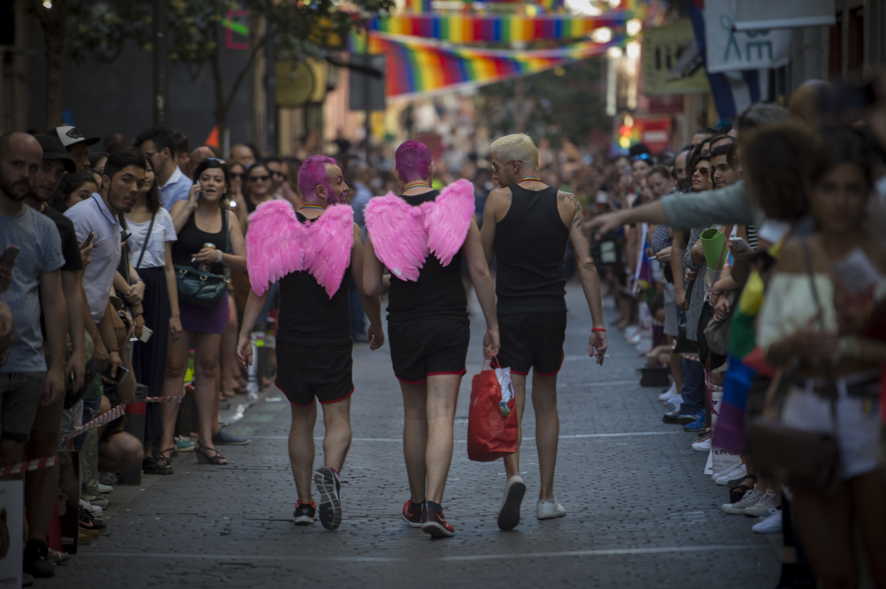 carrera de tacones