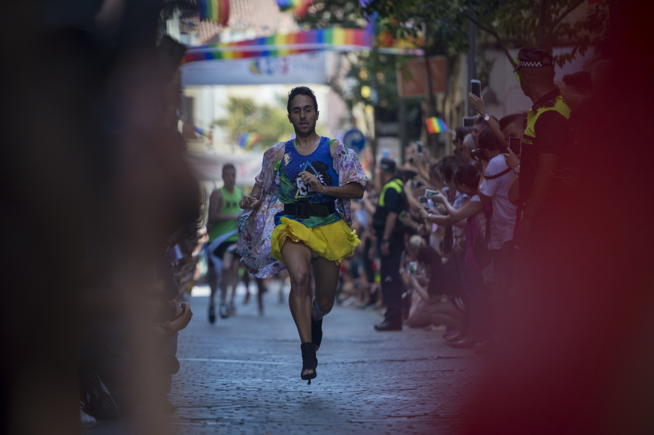 Carrera de tacones