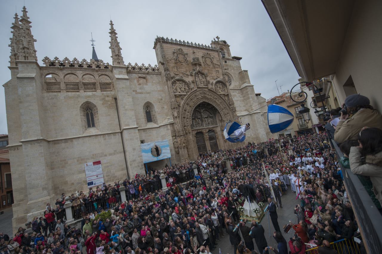 La iglesia de Santa María la Real de Aranda de Duero fue construida entre el siglo XV y el siglo XVI. 