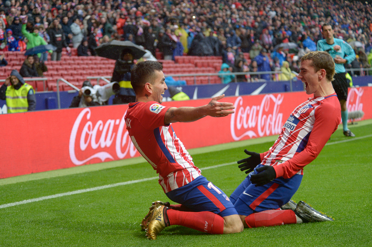 Ángel Correa y Antoine Griezmann