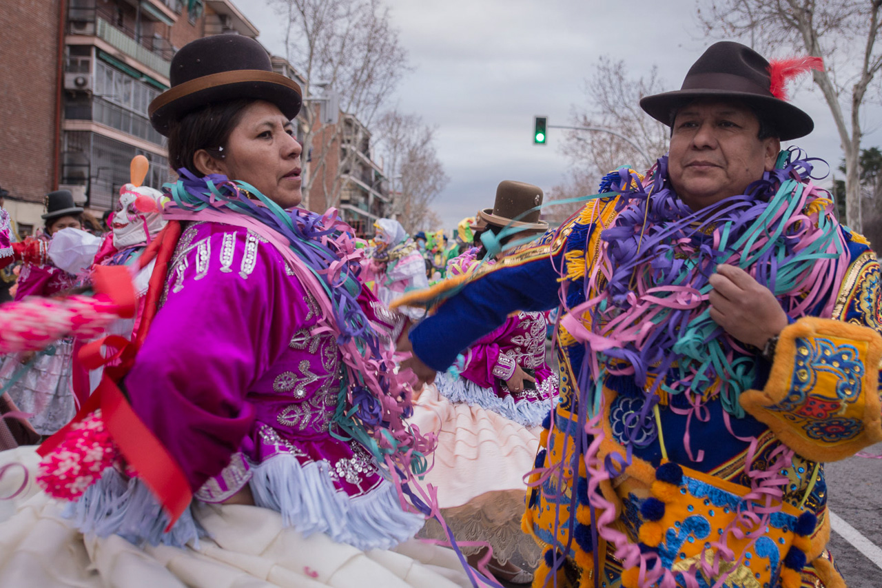 El baile es algo fundamental en el Carnaval Boliviano. 