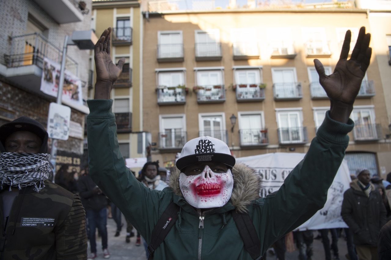 Protesta Manteros