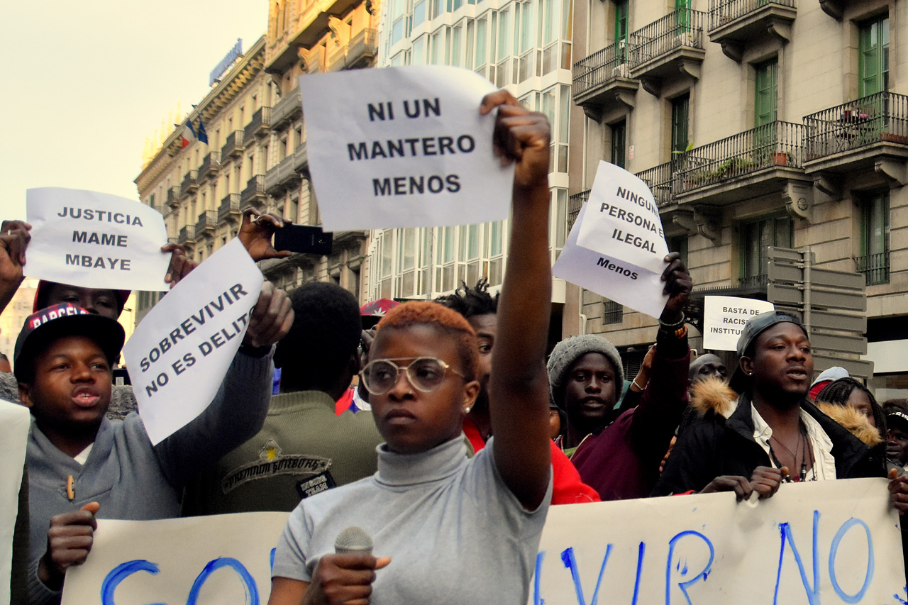 Protestas Manteros