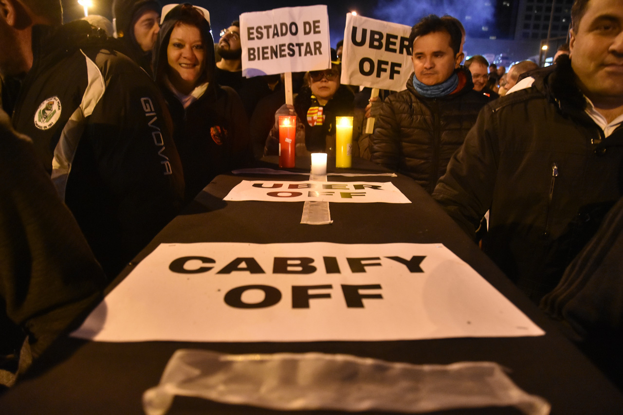 Taxistas Barcelona