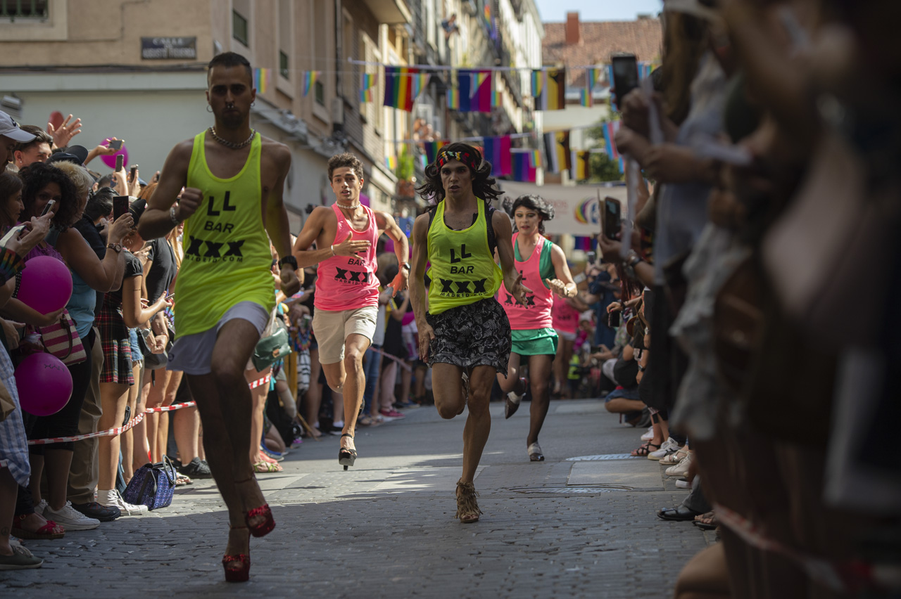 Carrera de tacones