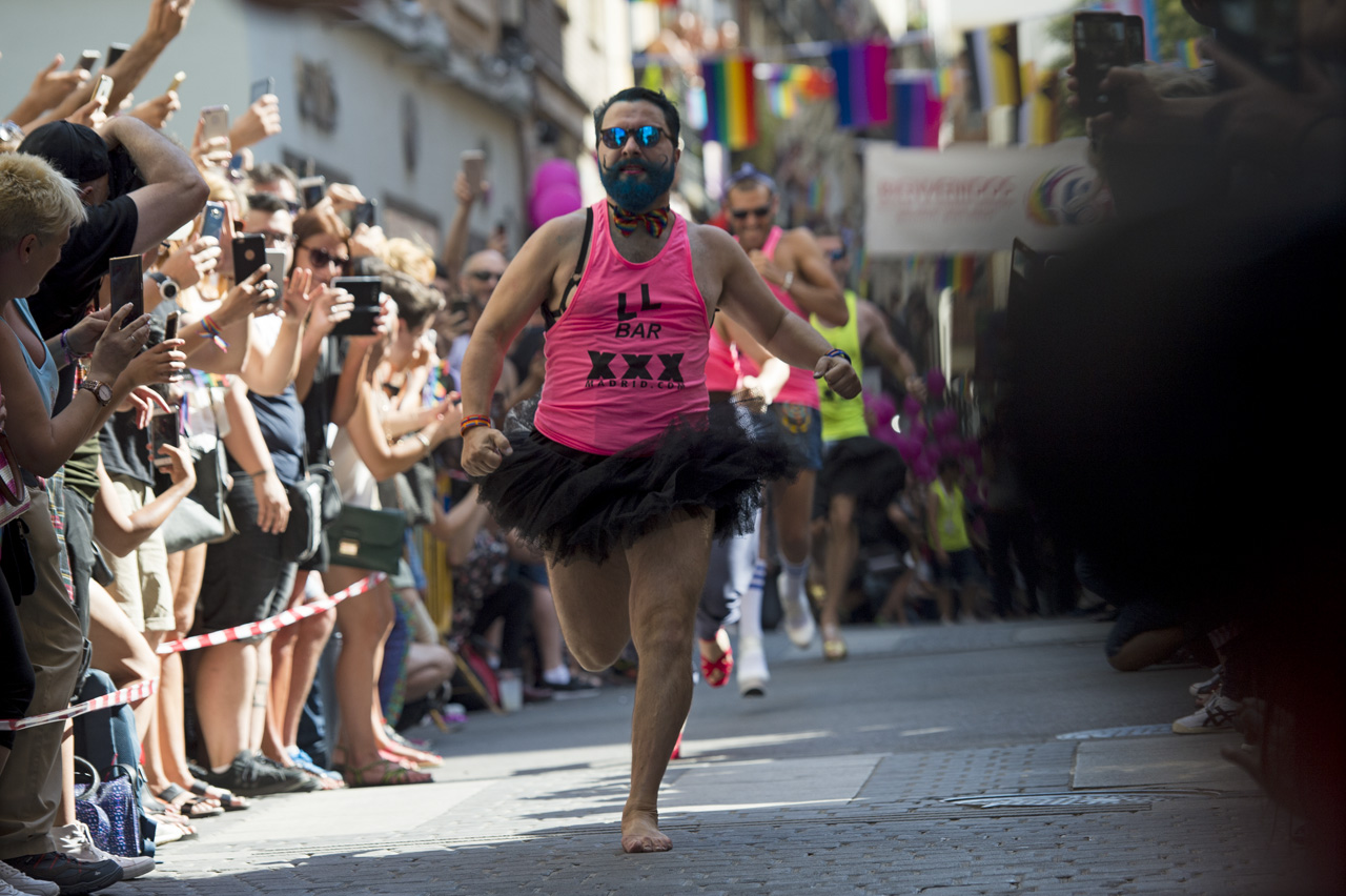 Carrera de tacones