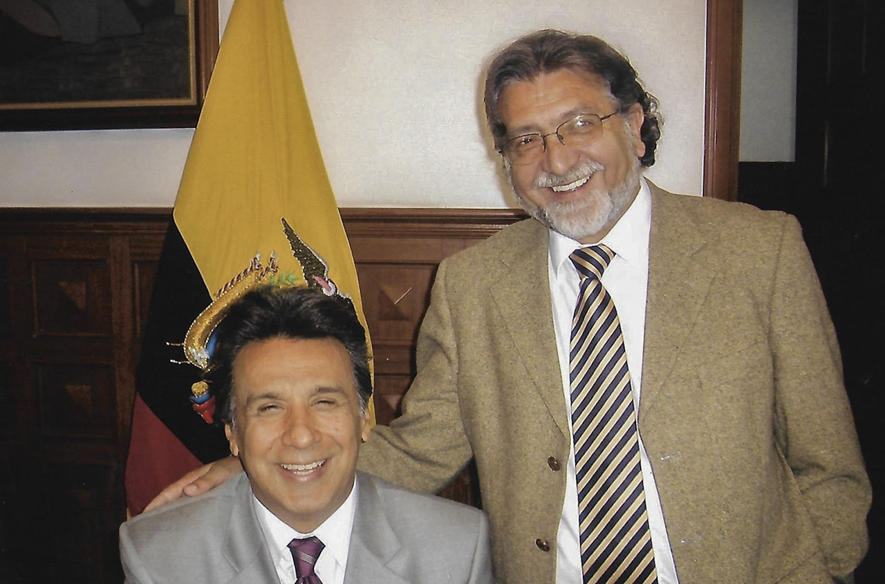 Juan de Dios Parra y Lenín Moreno