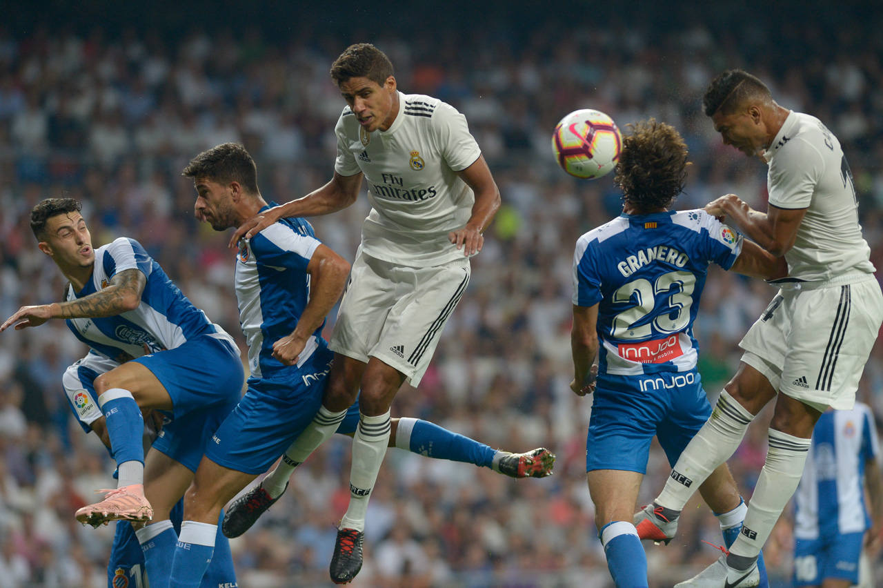 Raphaël Varane y Casemiro