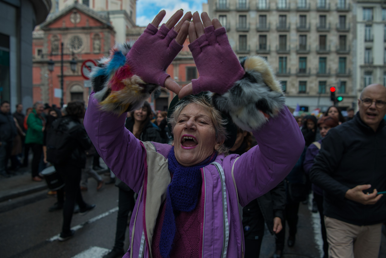 Marcha feminista Madrid