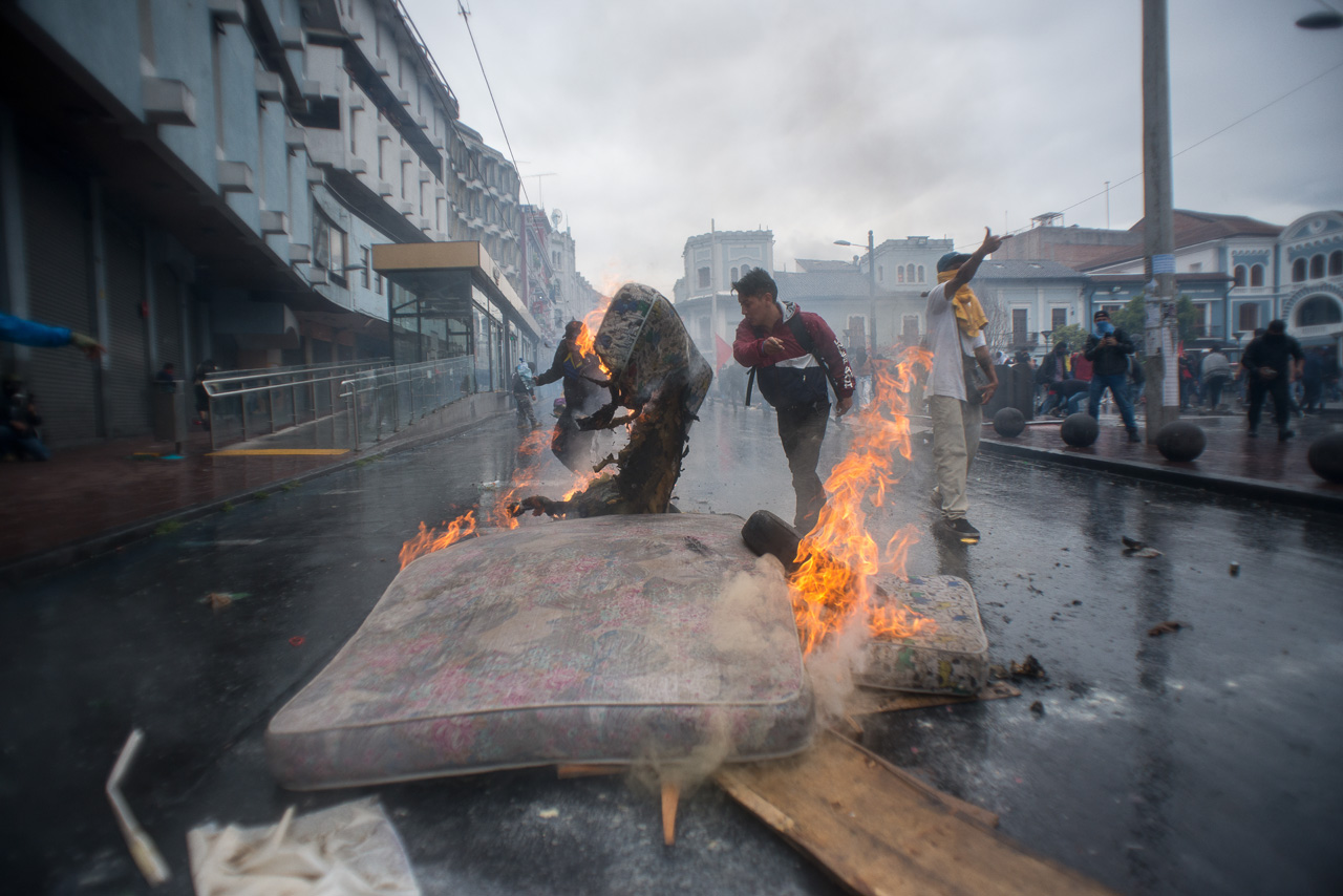 Protestas Ecuador