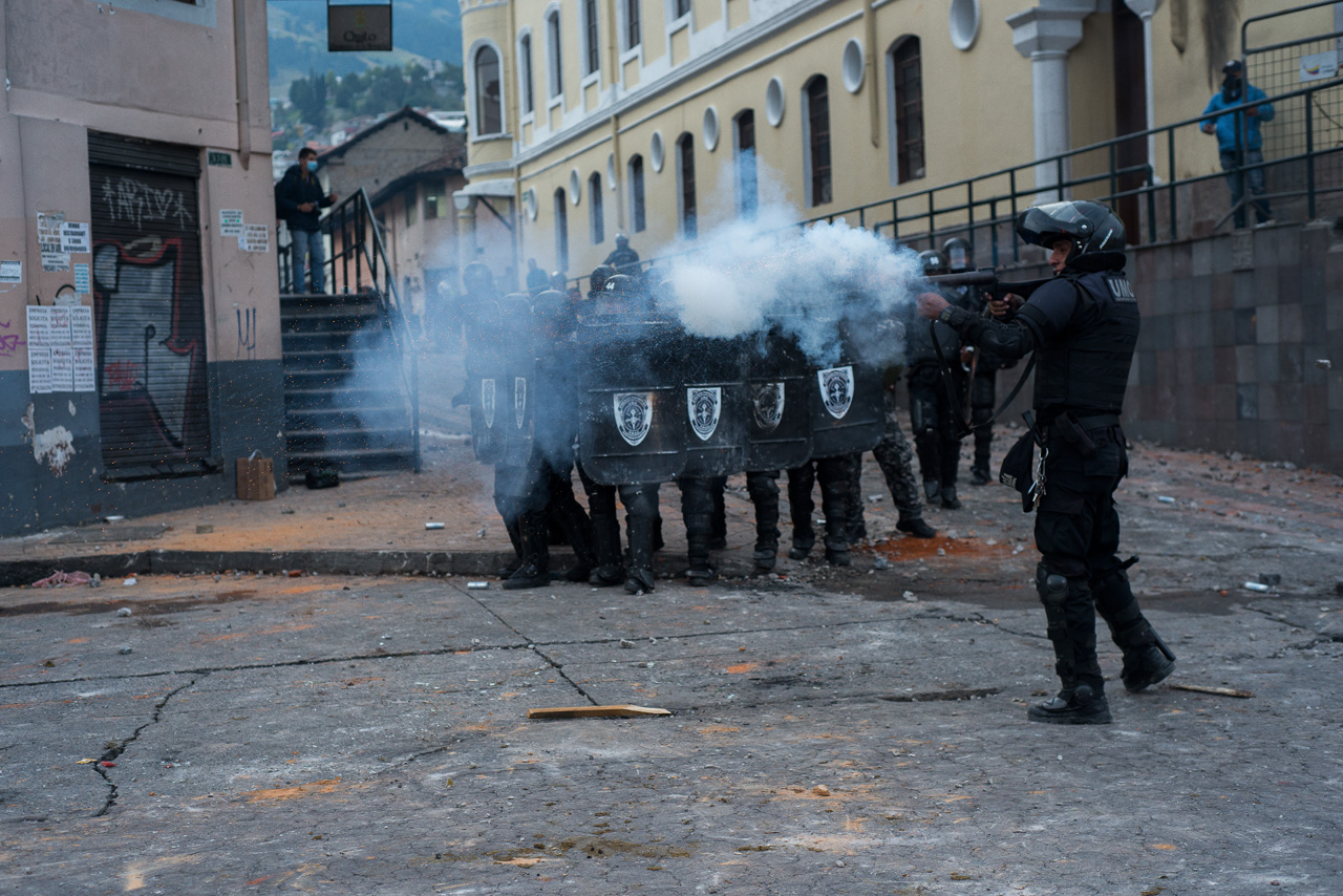 Protestas Ecuador