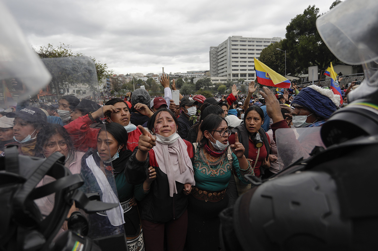 Mujeres Levantamiento Indígena