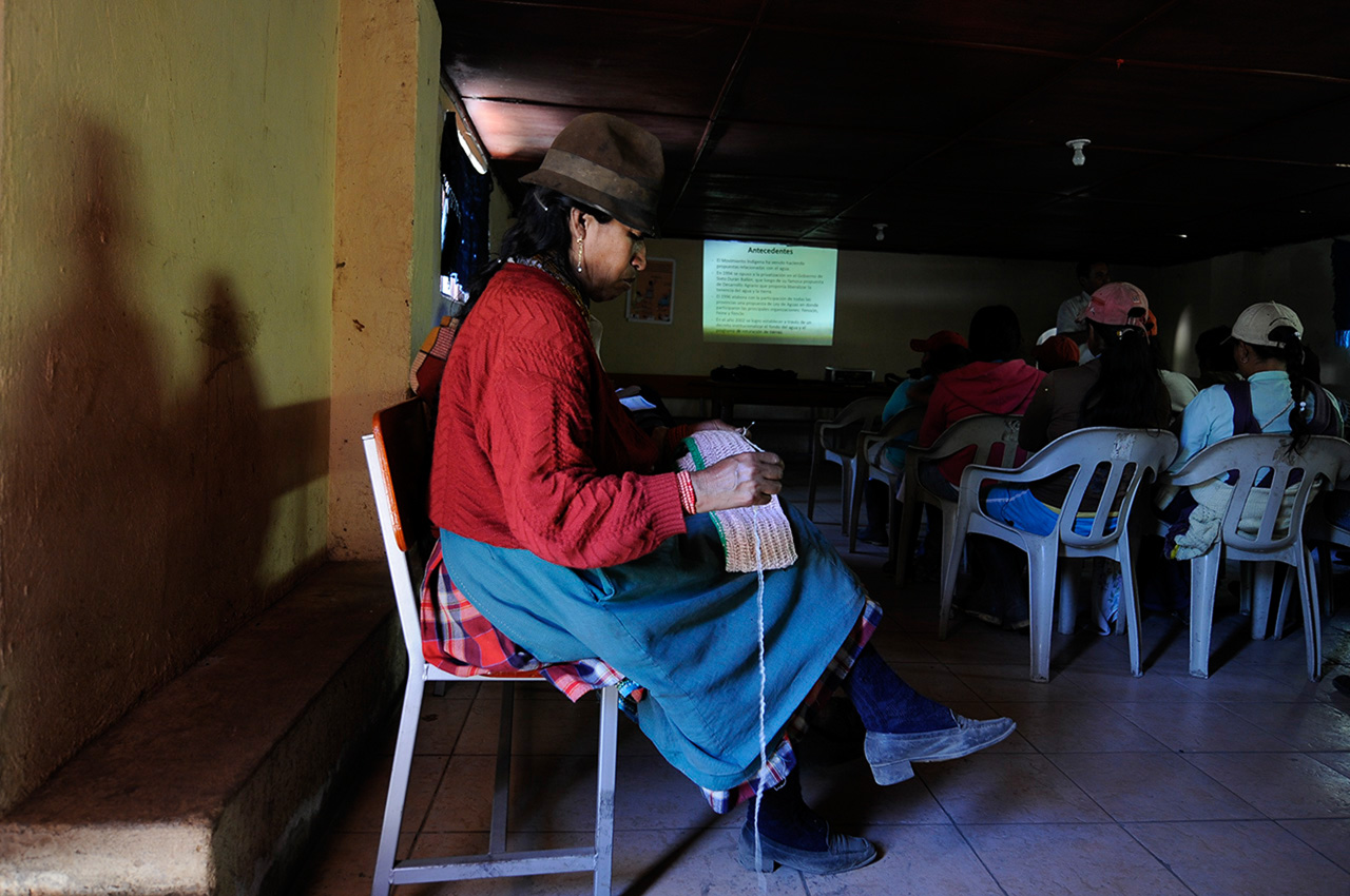 Mujeres Levantamiento Indígena