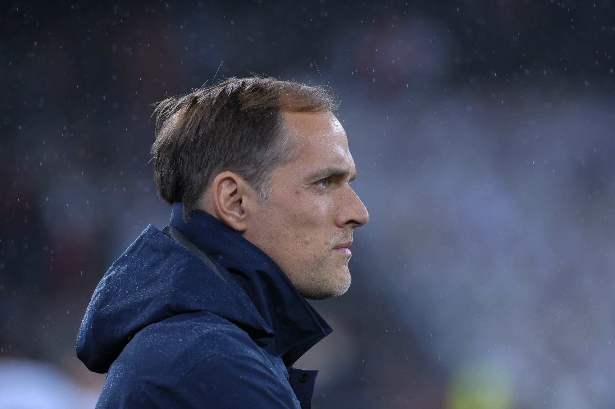 Thomas Tuchel durante el partido entre el Real Madrid vs París Saint-Germain Football Club. 