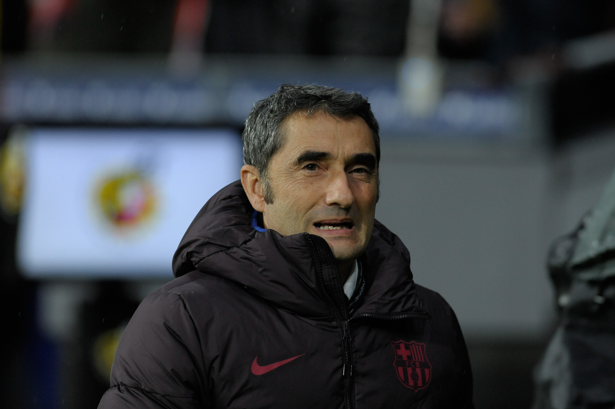 Ernesto Valverde entrenador del Barça.