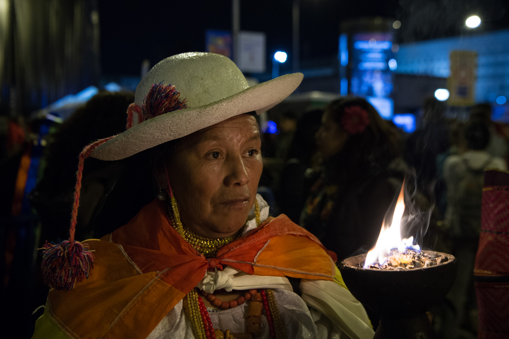 Activistas de todo el mundo protestaron durante la marcha de la COP25.