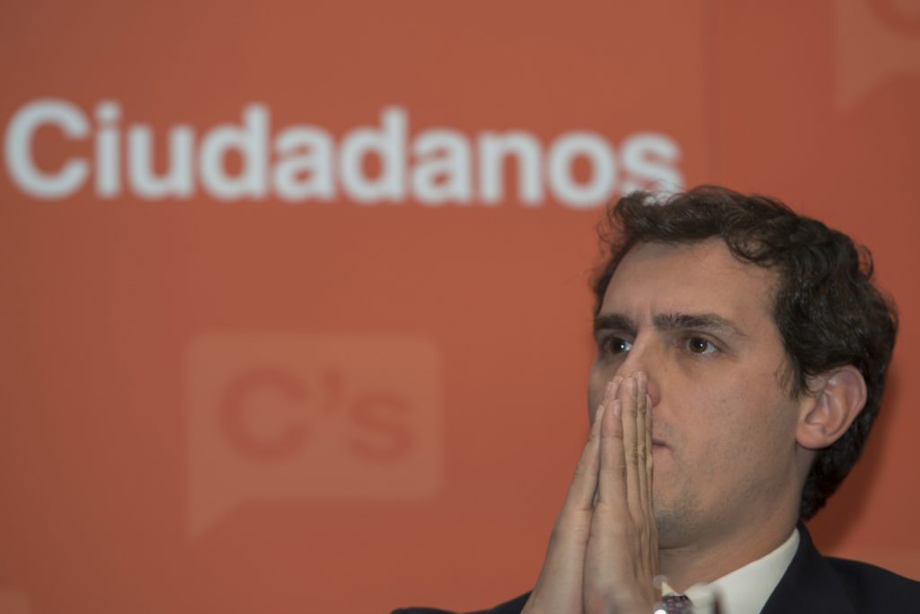 Albert Rivera, candidato por Ciudadanos para las elecciones 26J.