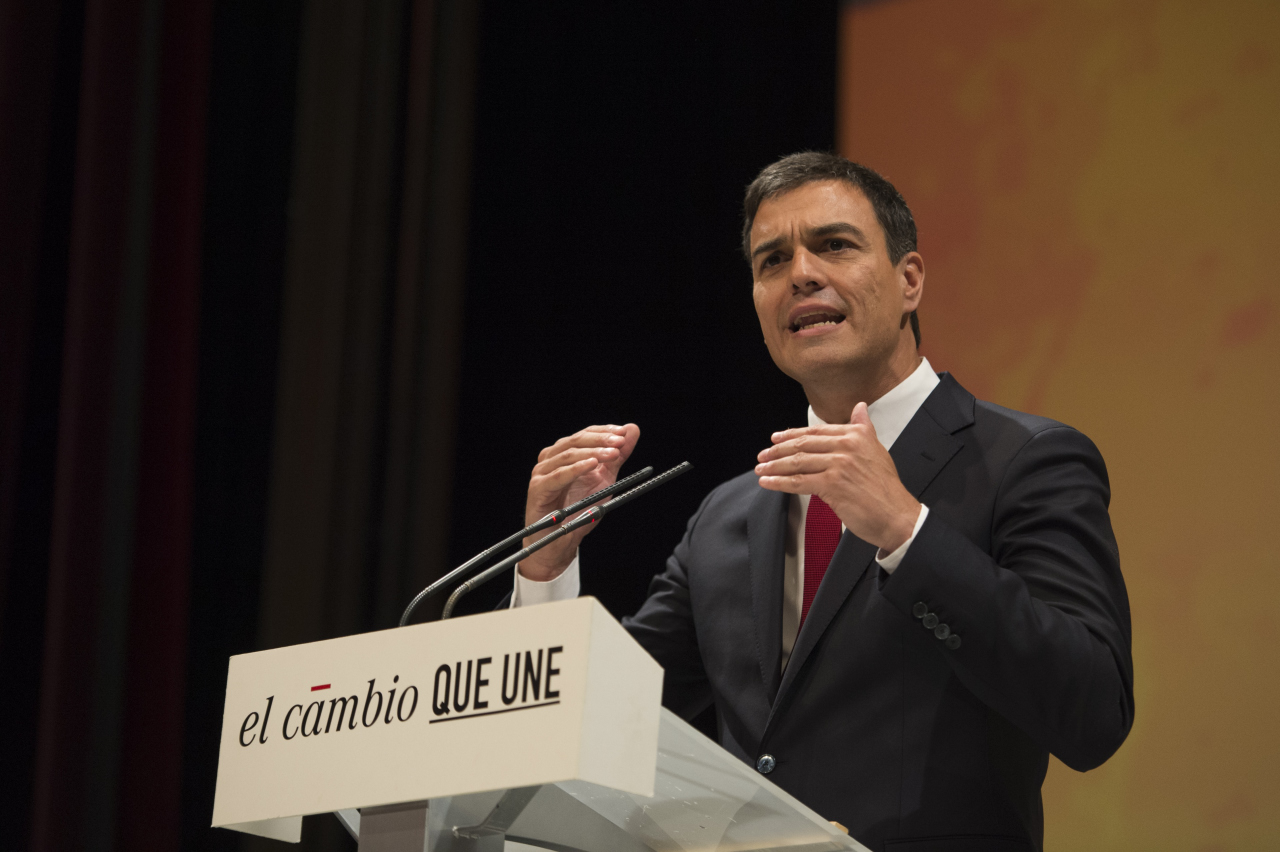 Pedro Sánchez, candidato por el PSOE para las elecciones 26J.
