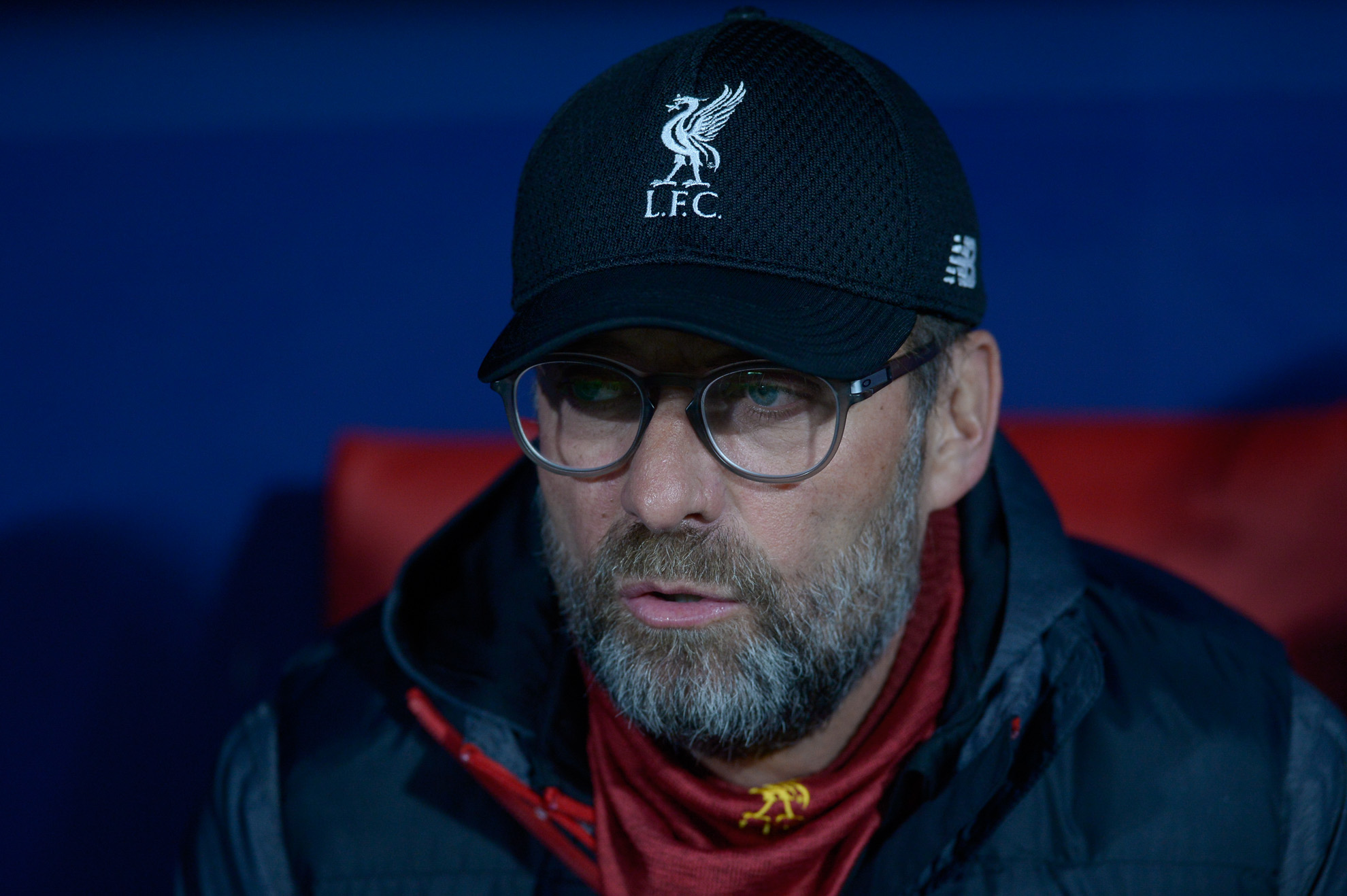 Jürgen Klopp durante el partido entre el Atlético y el Liverpool.