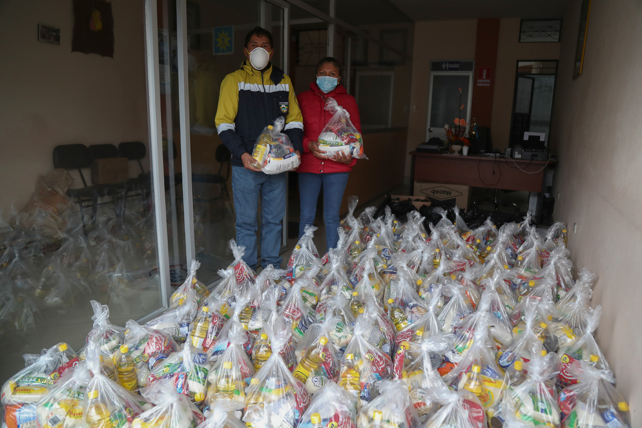 La solidaridad se está realizando mediante acciones en apoyo y defensa de su población. Todas ellas desde el inicio de la emergencia sanitaria por coronavirus #COVID19EC. 