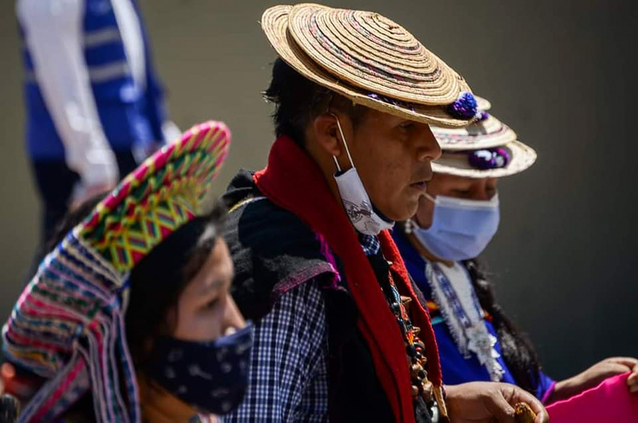 Los pueblos y nacionalidades de Colombia exigen al Gobierno  Nacional  y a la Alcaldía  Mayor de Bogotá  brindar  todas las garantías  a La Minga.