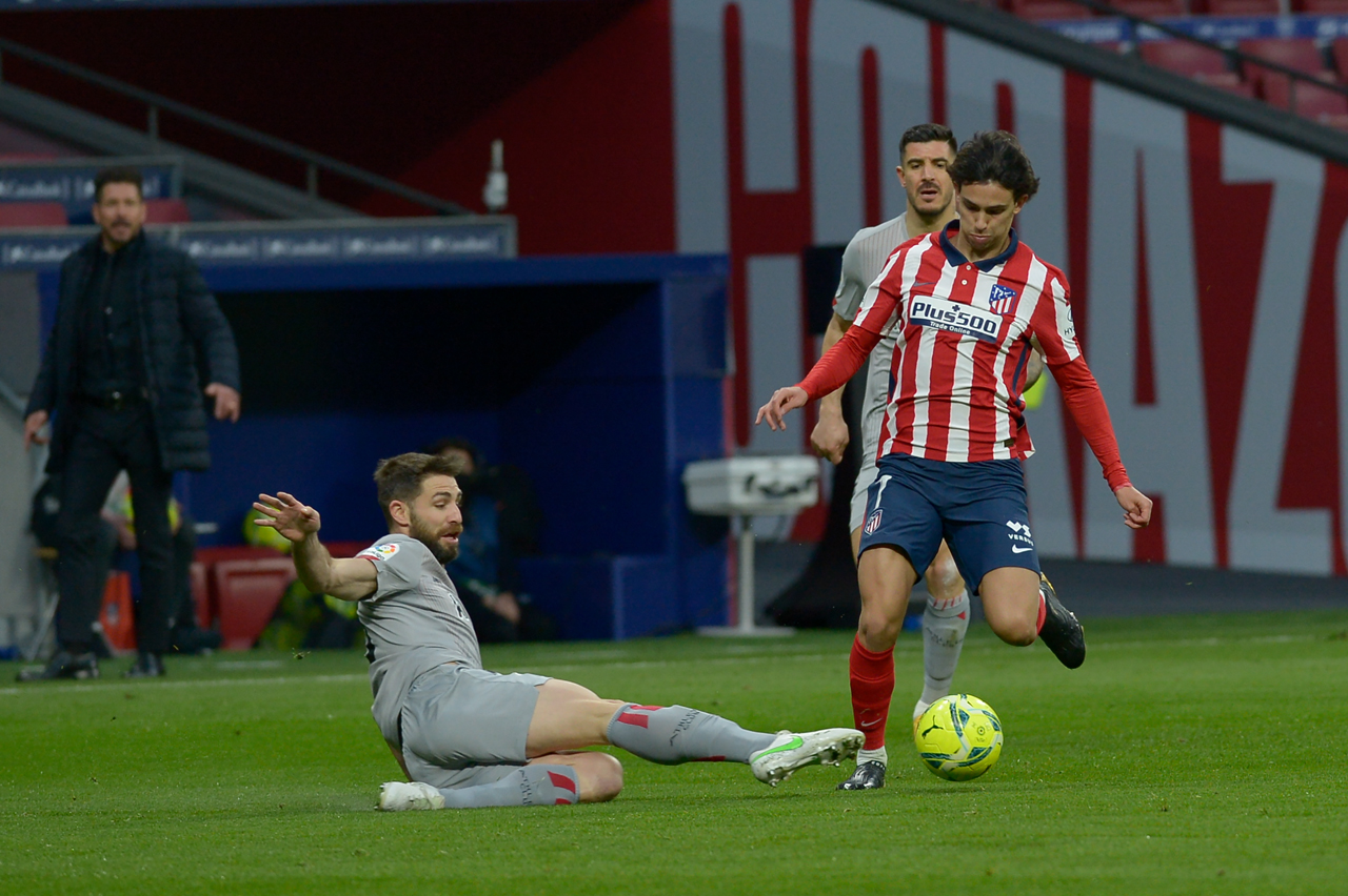 Joao Felix durante el partido.