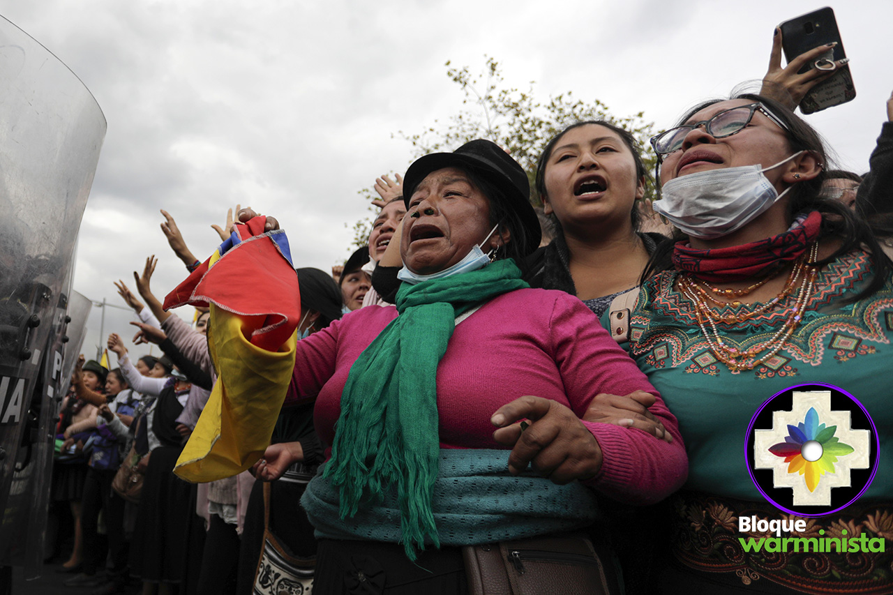 Creo y siento que somos warministas entonces, pues todas nacemos bajo las señales de la naturaleza que quieren cambiar nuestra situación como mujeres.