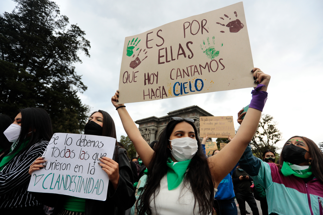 Aborto libre y seguro es el reclamo universal de las mujeres en todos los rincones del planeta.