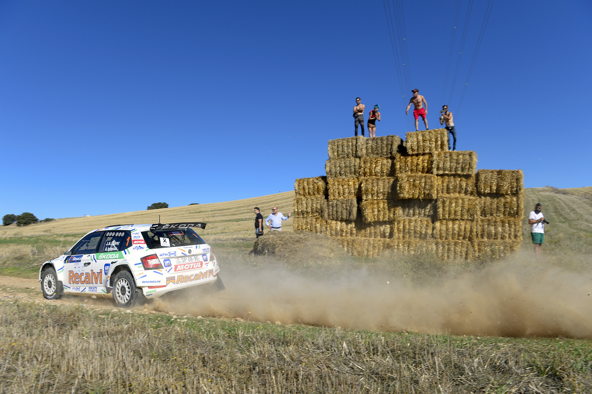 Los aficionados presentes disfrutaron del Rally de Tierra de Madrid, que fue muy rápido con grandes destellos de calidad de sus participantes.