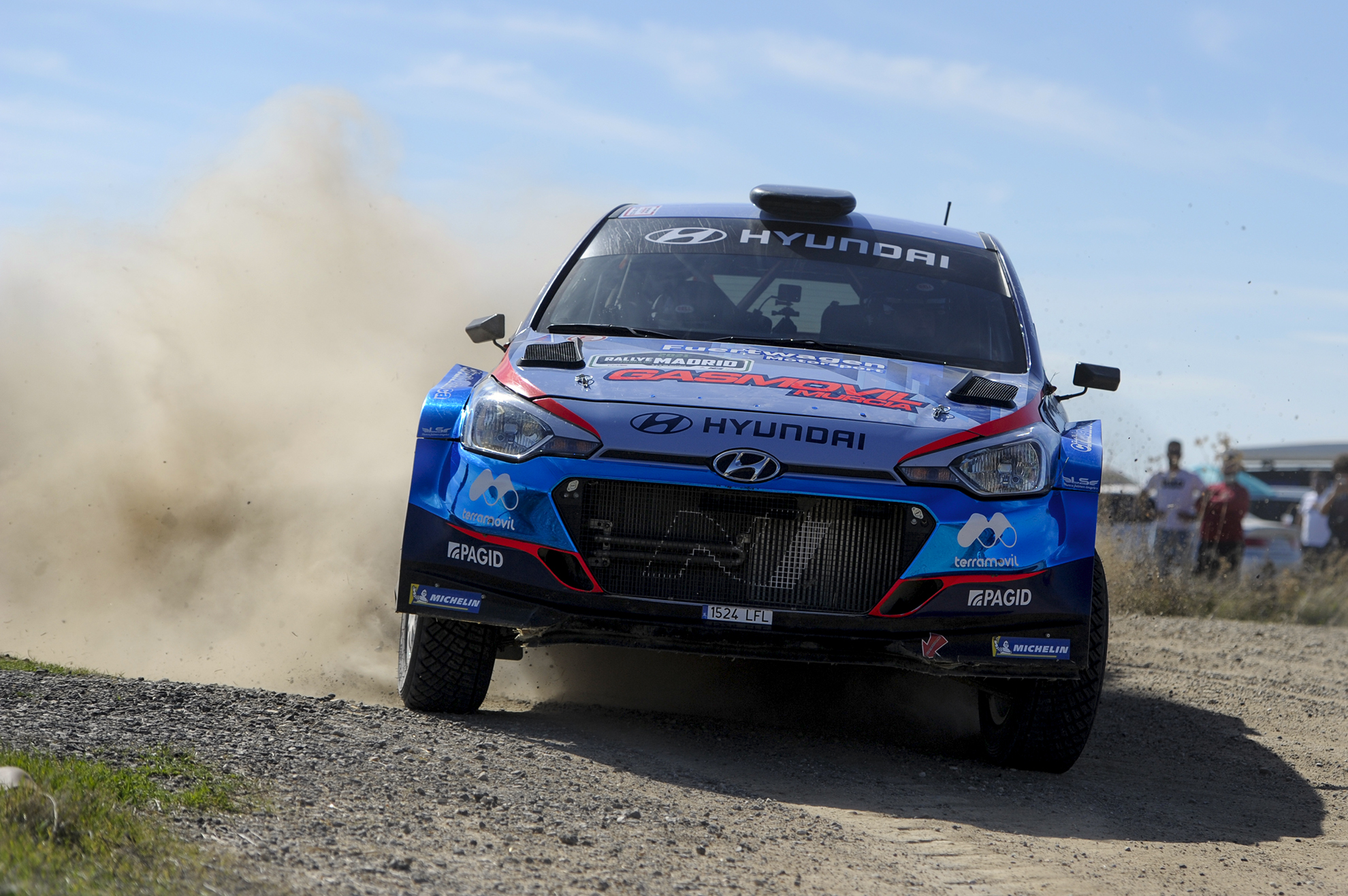 Con mucho calor arrancó el quinto tramo del Rally de Tierra de Madrid 2021