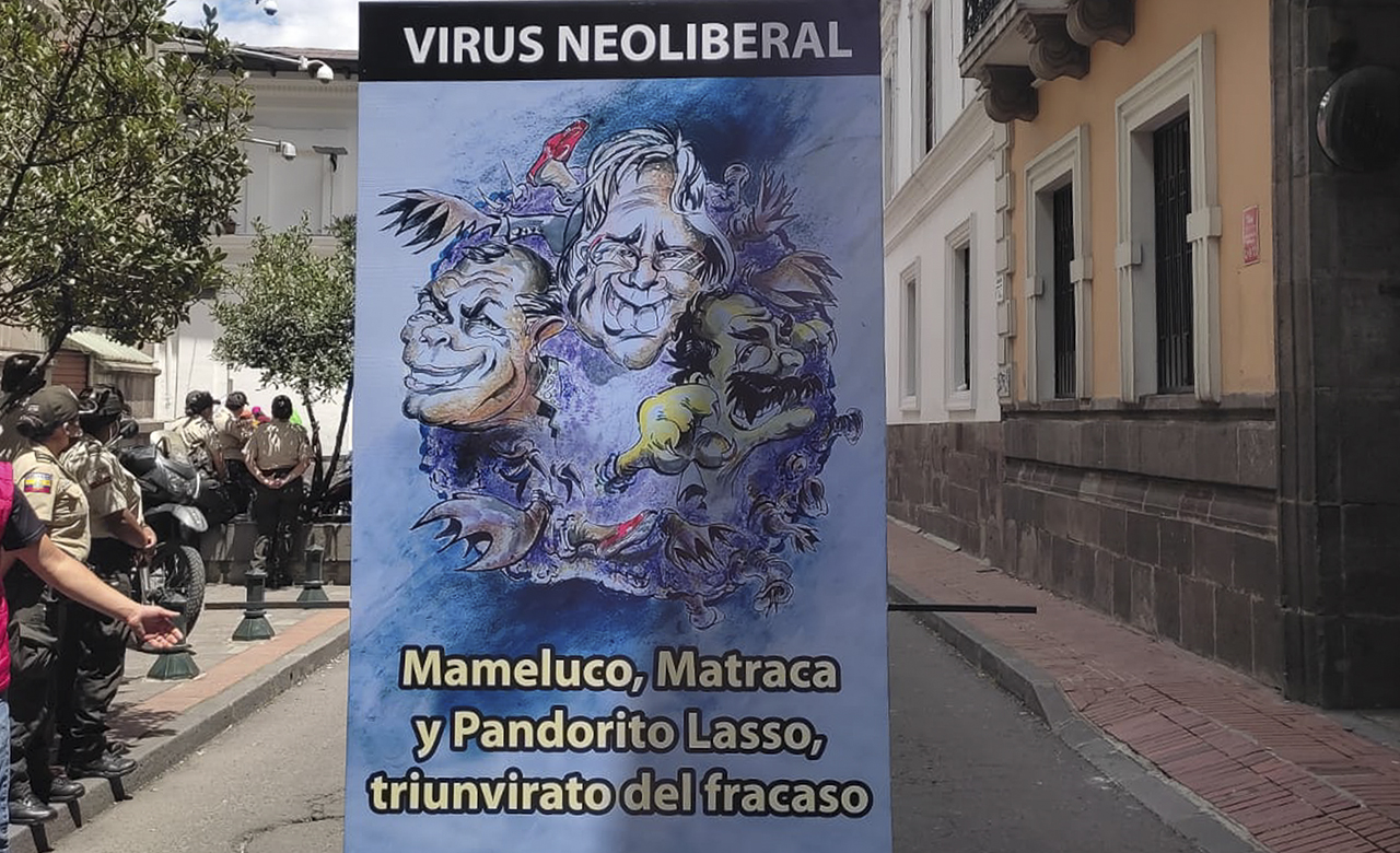 El virus neoliberal es una alianza entre lassistas, correista y la gente ligada a Nebot