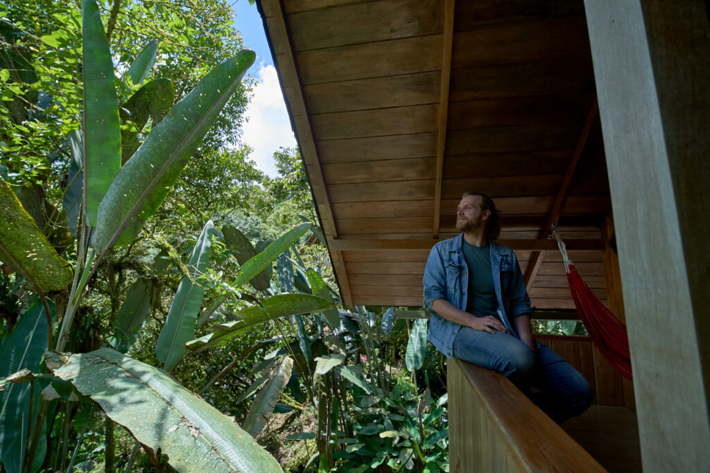 Mirador de aves en Casa Divina