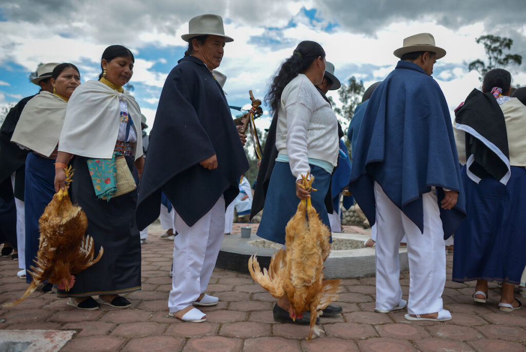 Mujeres Yachak Iluman. Inti Raymi 2017 ©Patricio Realpe