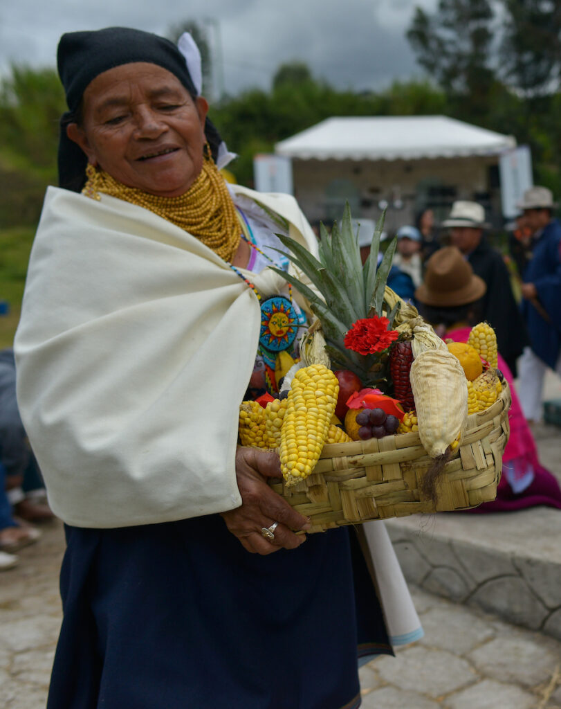 Mujeres Yachak Iluman. Inti Raymi 2017 ©Patricio Realpe