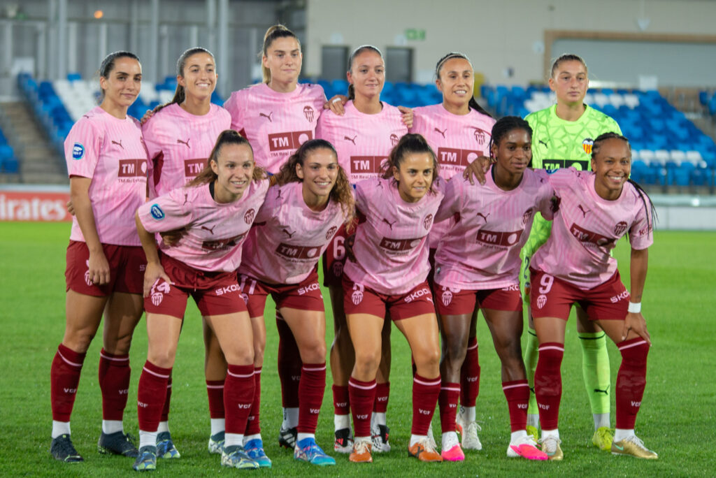 Equipo Valencia. Real Madrid Femenino Valencia.